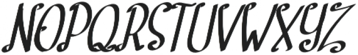 TK Cute Roll Bold Italic otf (700) Font UPPERCASE