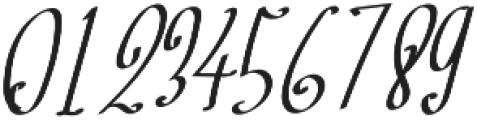 TK Cute Roll Italic otf (400) Font OTHER CHARS