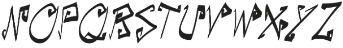 TK In Nature Bold Italic otf (700) Font UPPERCASE
