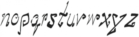 TK In Nature Bold Italic otf (700) Font LOWERCASE