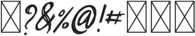 TK Little Scrape Bold Italic otf (700) Font OTHER CHARS