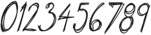 TK Little Scrape Italic otf (400) Font OTHER CHARS