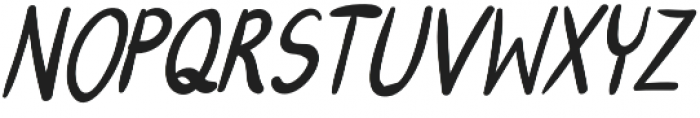 TK Simple Button Bold Italic otf (700) Font UPPERCASE