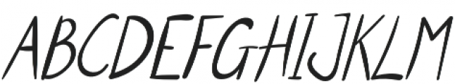 TK Simple Button Italic otf (400) Font UPPERCASE