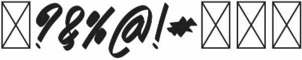 TK Small Cat Bold Italic otf (700) Font OTHER CHARS