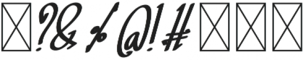 TK Small Clean Bold Italic otf (700) Font OTHER CHARS