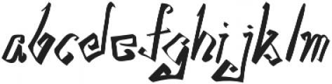 TK Small Gale Bold Italic otf (700) Font LOWERCASE