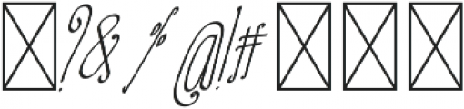 TK Small Plain Italic otf (400) Font OTHER CHARS