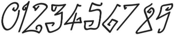 TK Small Simple Italic otf (400) Font OTHER CHARS