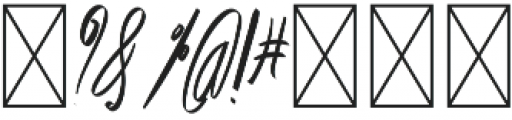 TK Small Way Bold Italic otf (700) Font OTHER CHARS