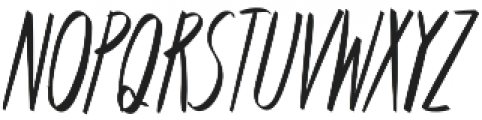 TK Small Way Bold Italic otf (700) Font UPPERCASE