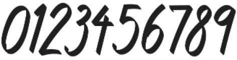 TK Upper Pen Bold Italic otf (700) Font OTHER CHARS