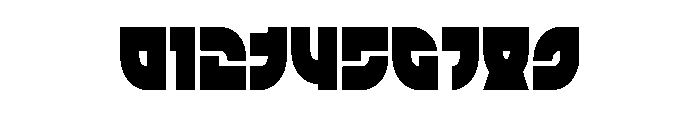 TK-421 Condensed Font OTHER CHARS