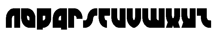 TK-421 Condensed Font UPPERCASE