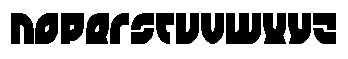 TK-421 Condensed Font LOWERCASE