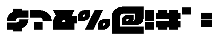 TK-421 Expanded Font OTHER CHARS