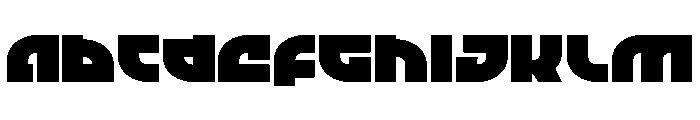TK-421 Expanded Font UPPERCASE
