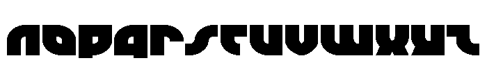 TK-421 Expanded Font UPPERCASE