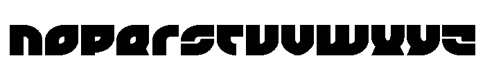 TK-421 Expanded Font LOWERCASE