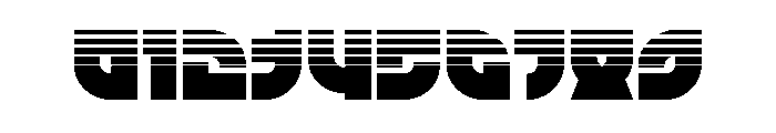 TK-421 Halftone Font OTHER CHARS