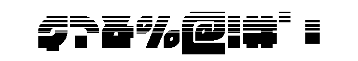 TK-421 Halftone Font OTHER CHARS