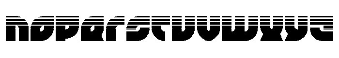 TK-421 Halftone Font LOWERCASE