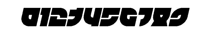 TK-421 Italic Font OTHER CHARS