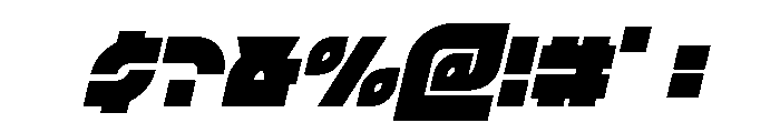 TK-421 Italic Font OTHER CHARS