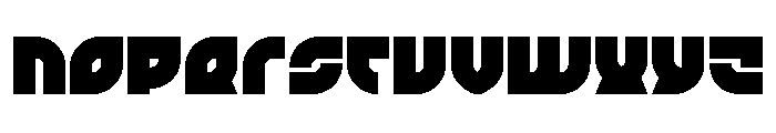TK-421 Font LOWERCASE