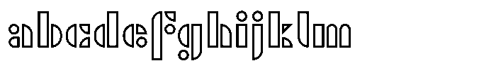 TK Enso Outline FONT