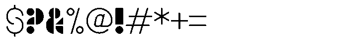 TK Enso Regular Font OTHER CHARS