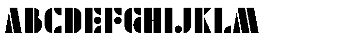 TK Enso Regular Font UPPERCASE