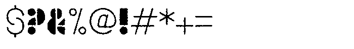 TK Enso Rough Font OTHER CHARS