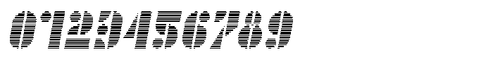 TK Enso Scanline Italic Font OTHER CHARS