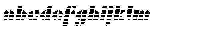 TK Enso Scanline Italic FONT