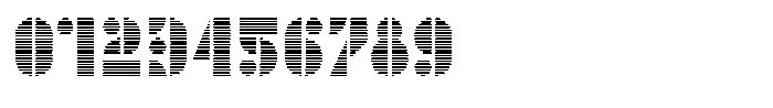 TK Enso Scanline Font OTHER CHARS