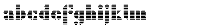 TK Enso Scanline FONT
