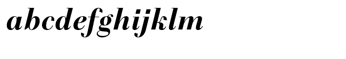 Tlmaque FY Black Italic Font LOWERCASE
