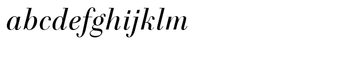 Tlmaque FY Medium Italic Font LOWERCASE