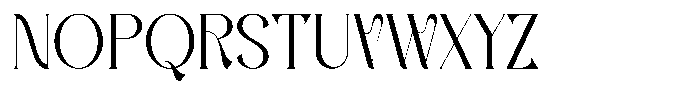 Tlasnos Font UPPERCASE