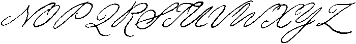 TM Script Slant ttf (400) Font UPPERCASE