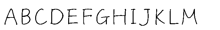 TM Mimosa Std N L Font UPPERCASE
