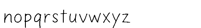 TM Mimosa Std N L Font LOWERCASE