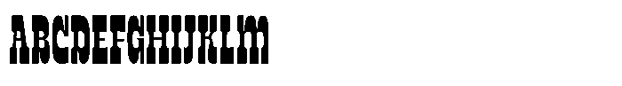 TNSC Bink Bink Extra Narrow Font UPPERCASE