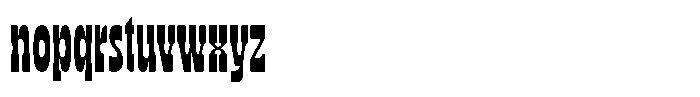 TNSC Bink Bink Extra Narrow Font LOWERCASE
