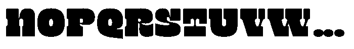 TNSC Bink Bink Extra Wide Font UPPERCASE