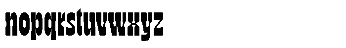 TNSC Bink Bink Narrow Font LOWERCASE