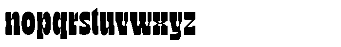 TNSC Bink Bink Semi Narrow Font LOWERCASE