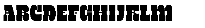TNSC Bink Bink Semi Wide Font UPPERCASE