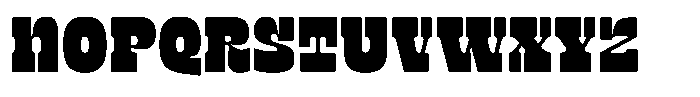 TNSC Bink Bink Semi Wide Font UPPERCASE